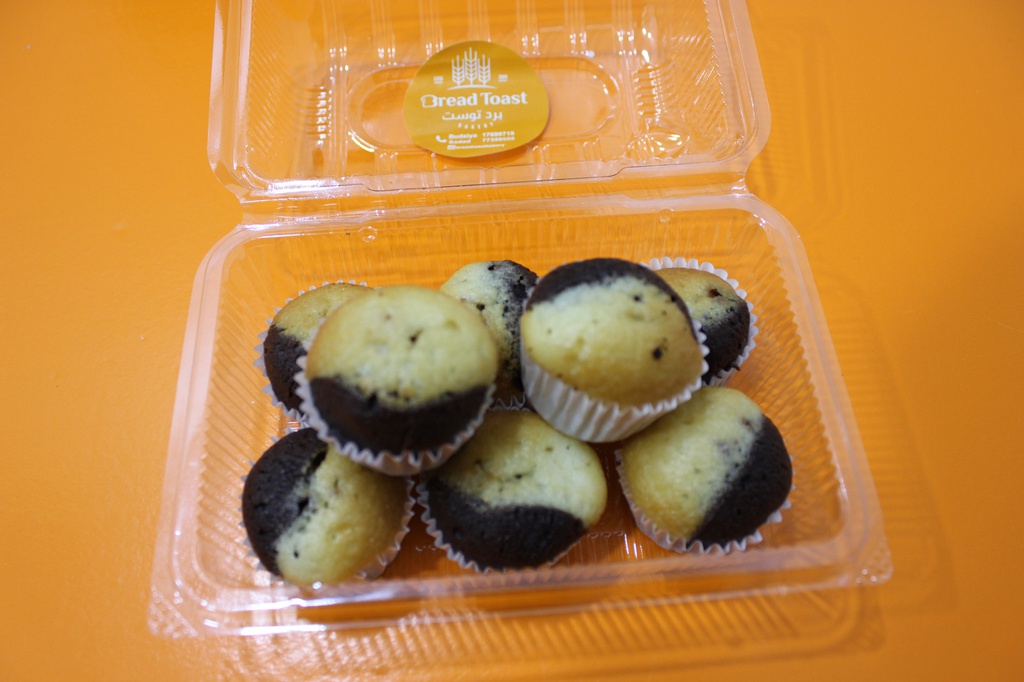 MARBLE CUP CAKE X8