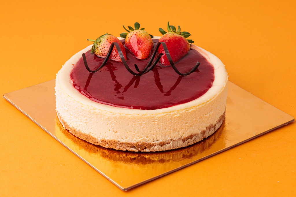PISTA 1KG BAKED STRAWBERRY CHEESE CAKE