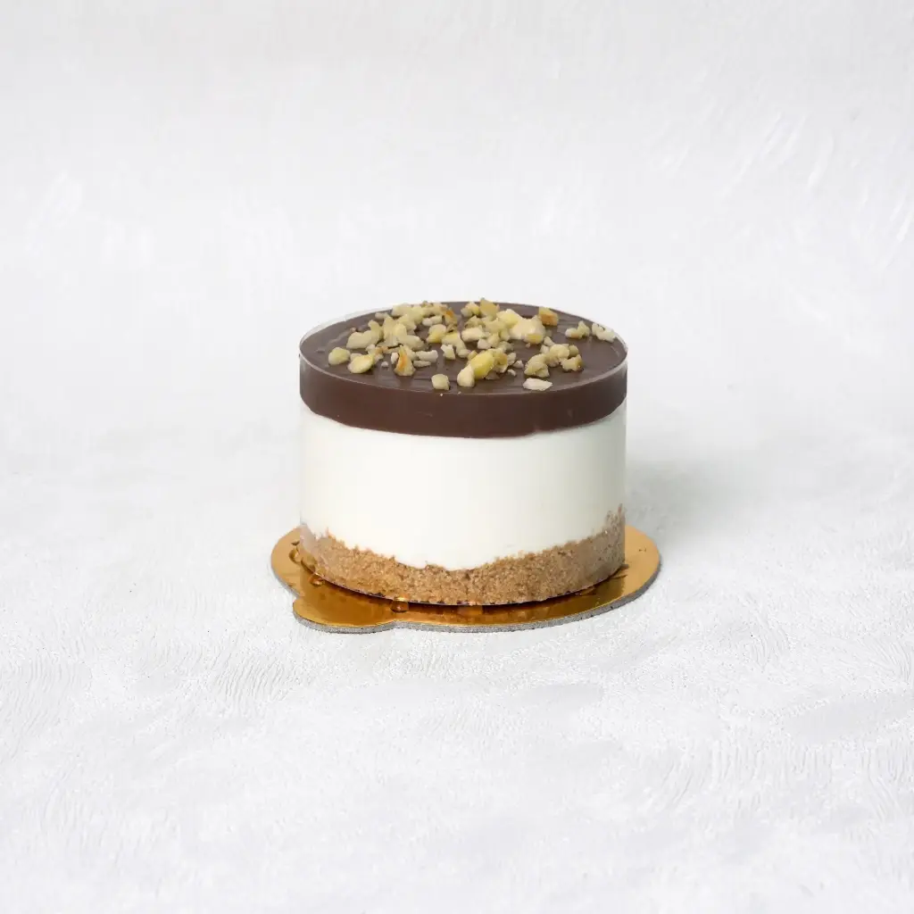 CHOCOLATE CHEESE CAKE SLICED