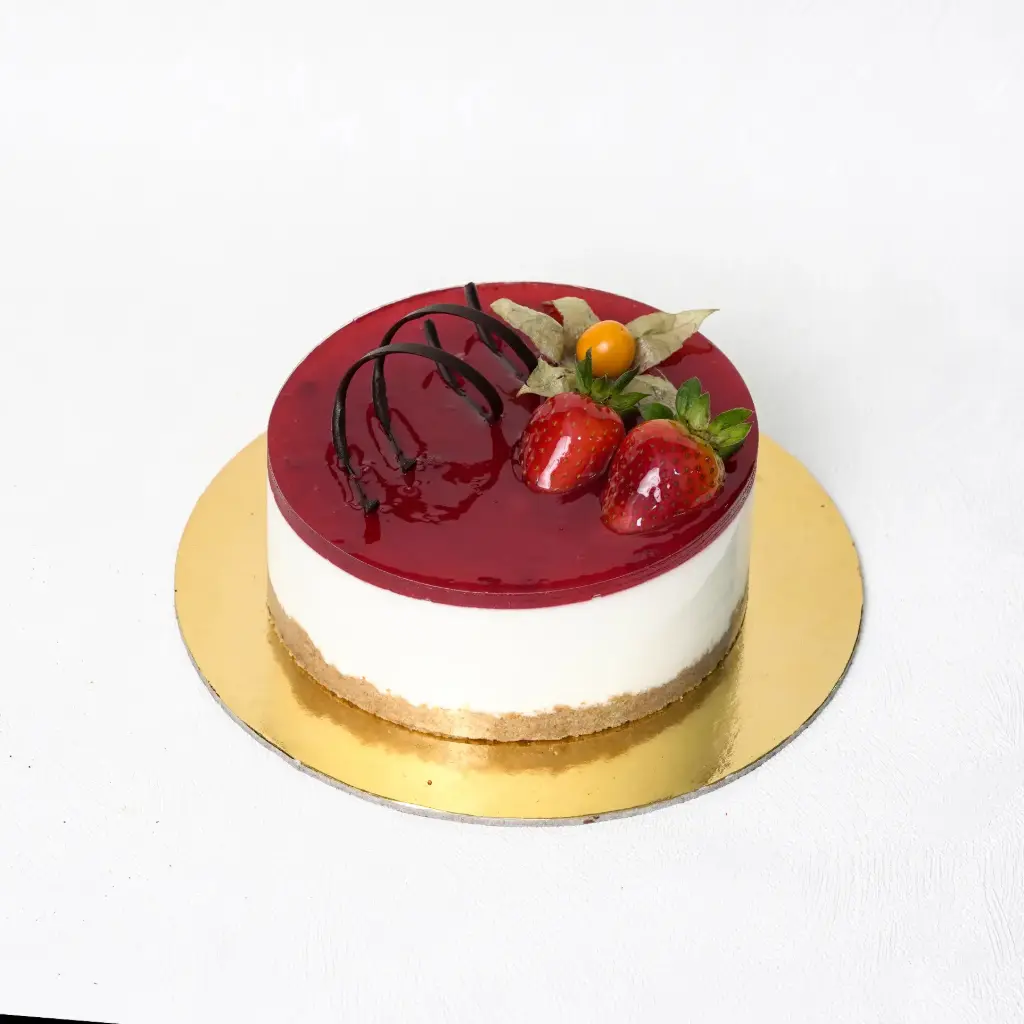 COLD STRAWBERRY CHESSE CAKE 500G 