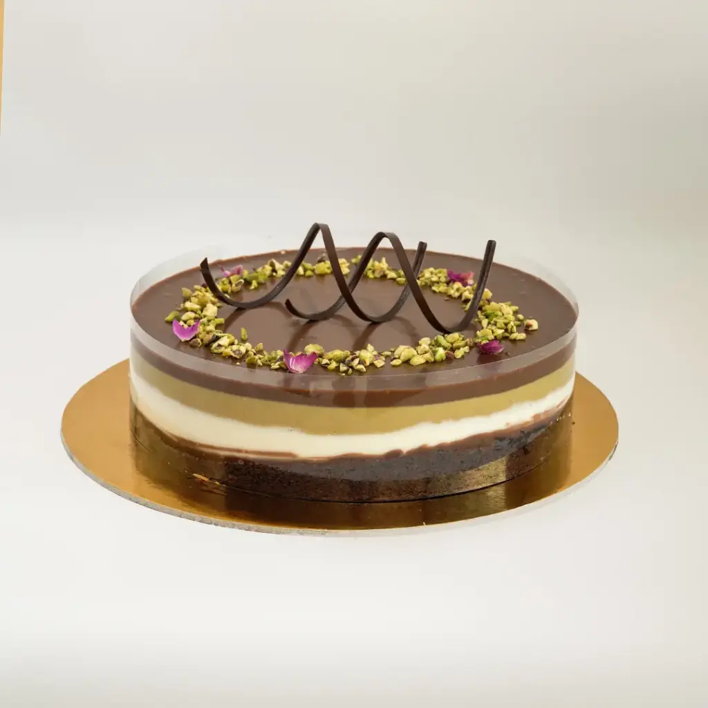 PISTACHIO CHEESE CAKE KUNAFA