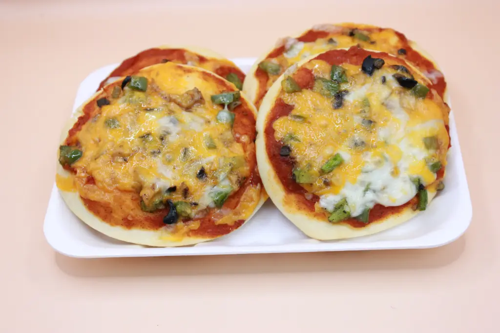 LARGE VEG PIZZA X4