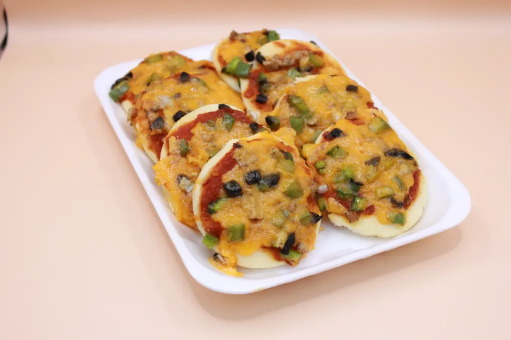 MINI VEG PIZZA X12