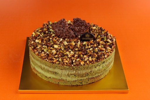 [000243] SIGNATURE PISTACHIO BRULEE CAKE