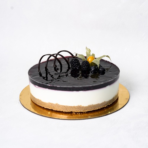 COLD BLUEBERRY CHEESECAKE 