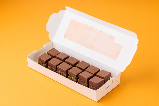 BITE SIZE PISTACHIO NUTELLA SQUARE 12 PCS