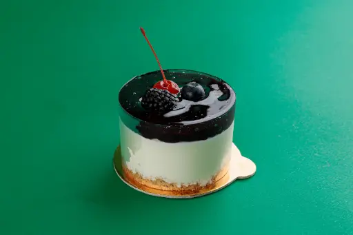 [50184769] COLD BLUEBERRY CHESSE CAKE SLICE 